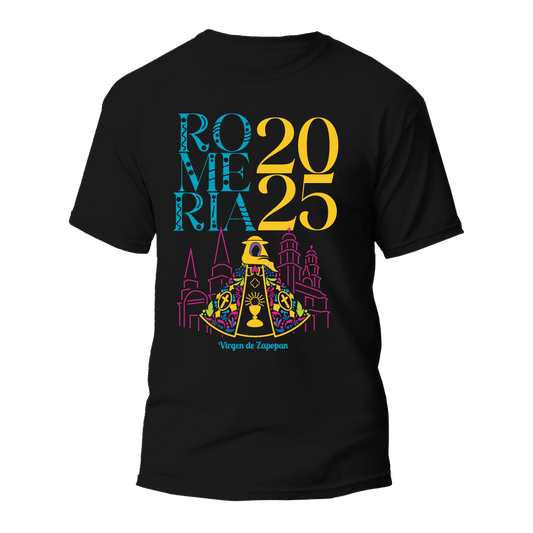 Playera Romería Oficial  2025 - Corte Unisex