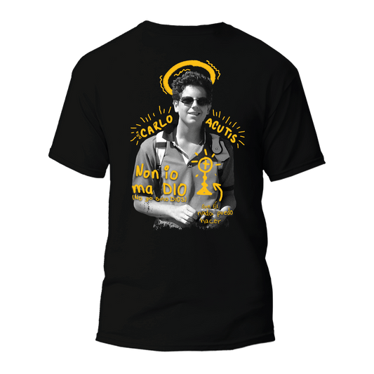 Playera Edición Especial Carlo Acutis - Corte Recto